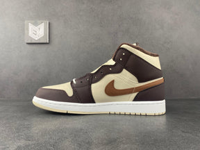 Nike Air Jordan 1 Mid SE Brown Basalt Oatmeal