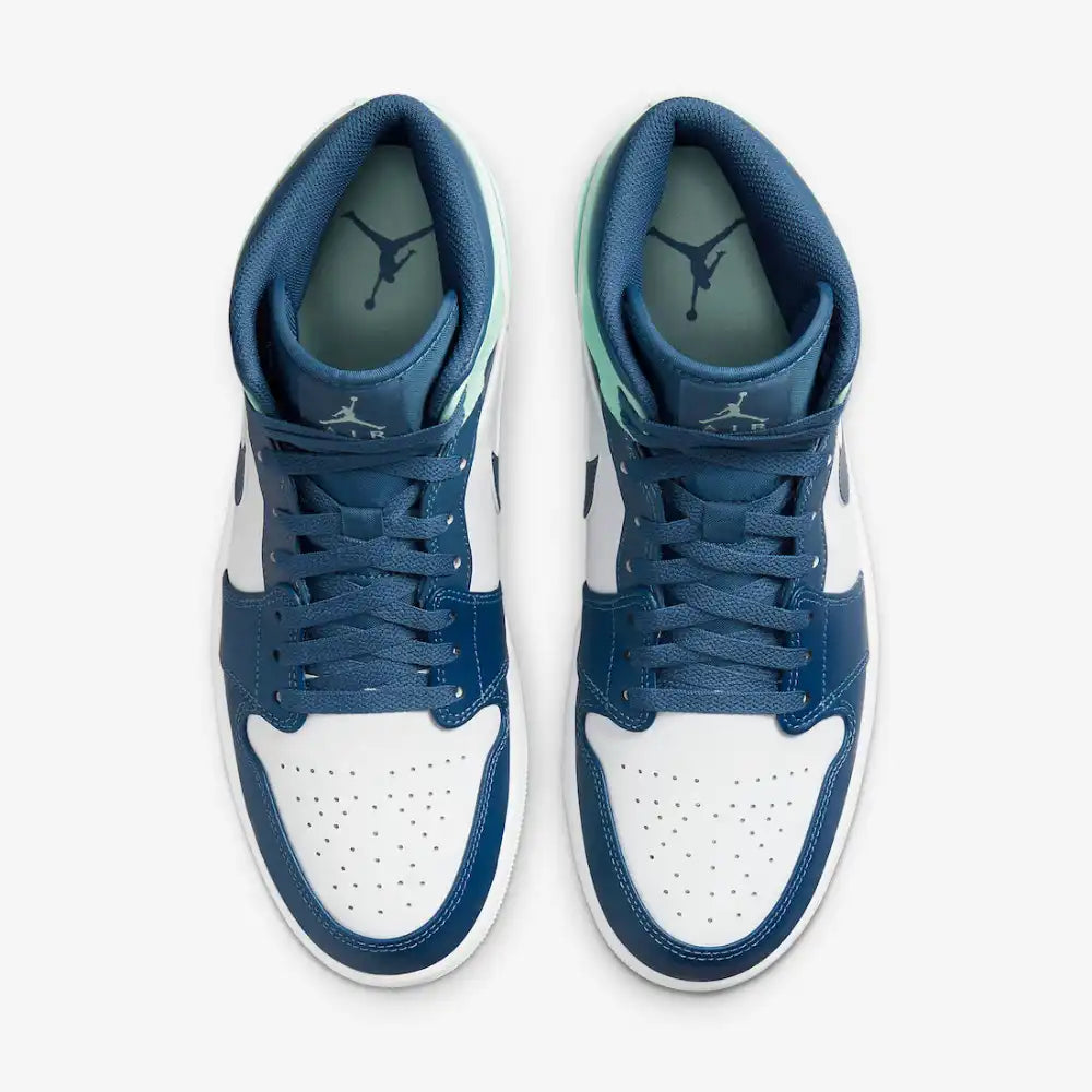 Nike Air Jordan 1 Mid Mystic Navy Mint Foam