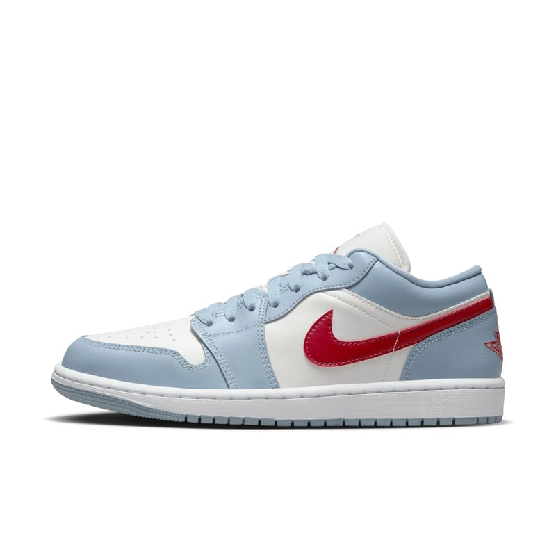 Nike Air Jordan 1 Low Blue Grey White Dune Red