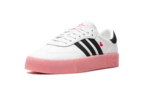 Adidas Sambarose Feminino "Valentine" Branco / Preto