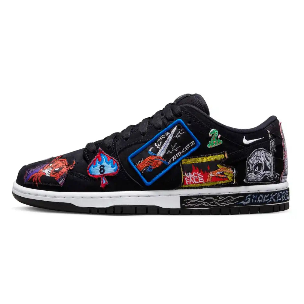 Neckface x Nike SB Dunk Low Pro Black