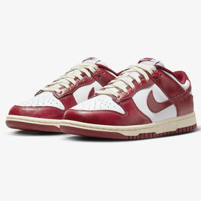 Nike Dunk Low PRM Vintage Team Red