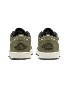 Jordan 1 Low GS "Black/Medium Olive"