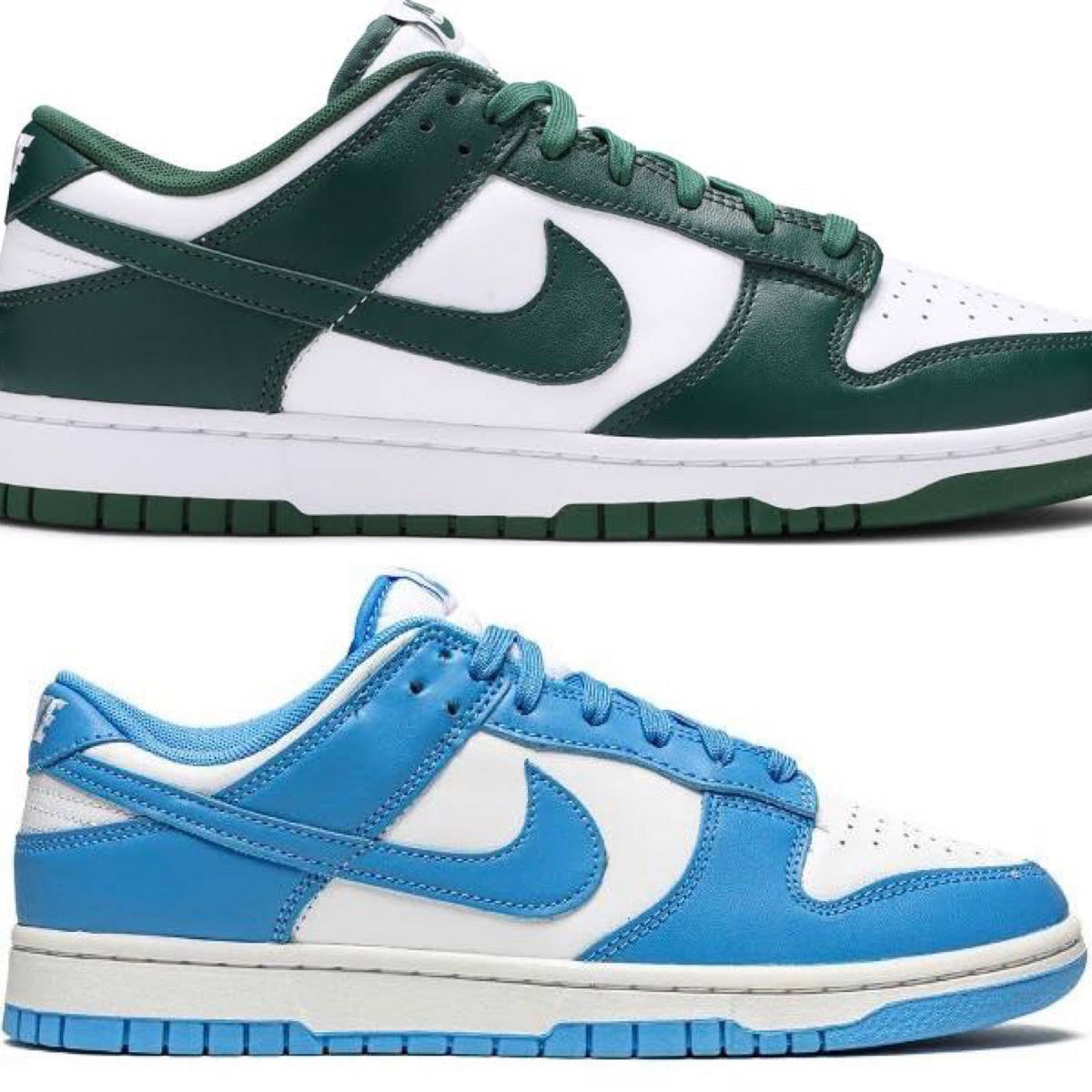 Dunk Low Azul + Verde  - Compre 1 Leve 2