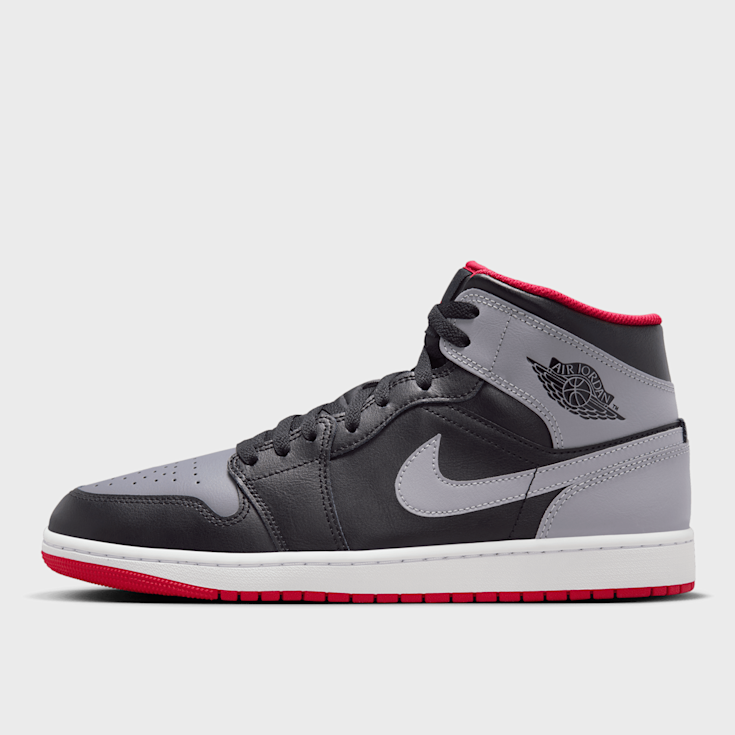 Tênis Air Jordan 1 Mid 'Bred Shadow'