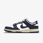 Nike Dunk Low Midnight Navy and White