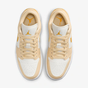 Air Jordan 1 Low Pale Vanilla White Yellow Ochre