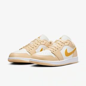 Air Jordan 1 Low Pale Vanilla White Yellow Ochre