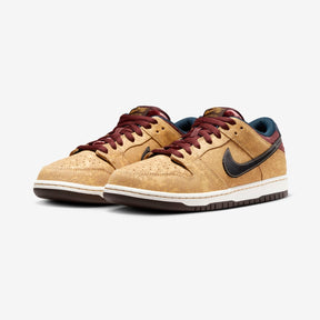 Nike SB Dunk Low Pro Celestial Gold and Dark Team Red