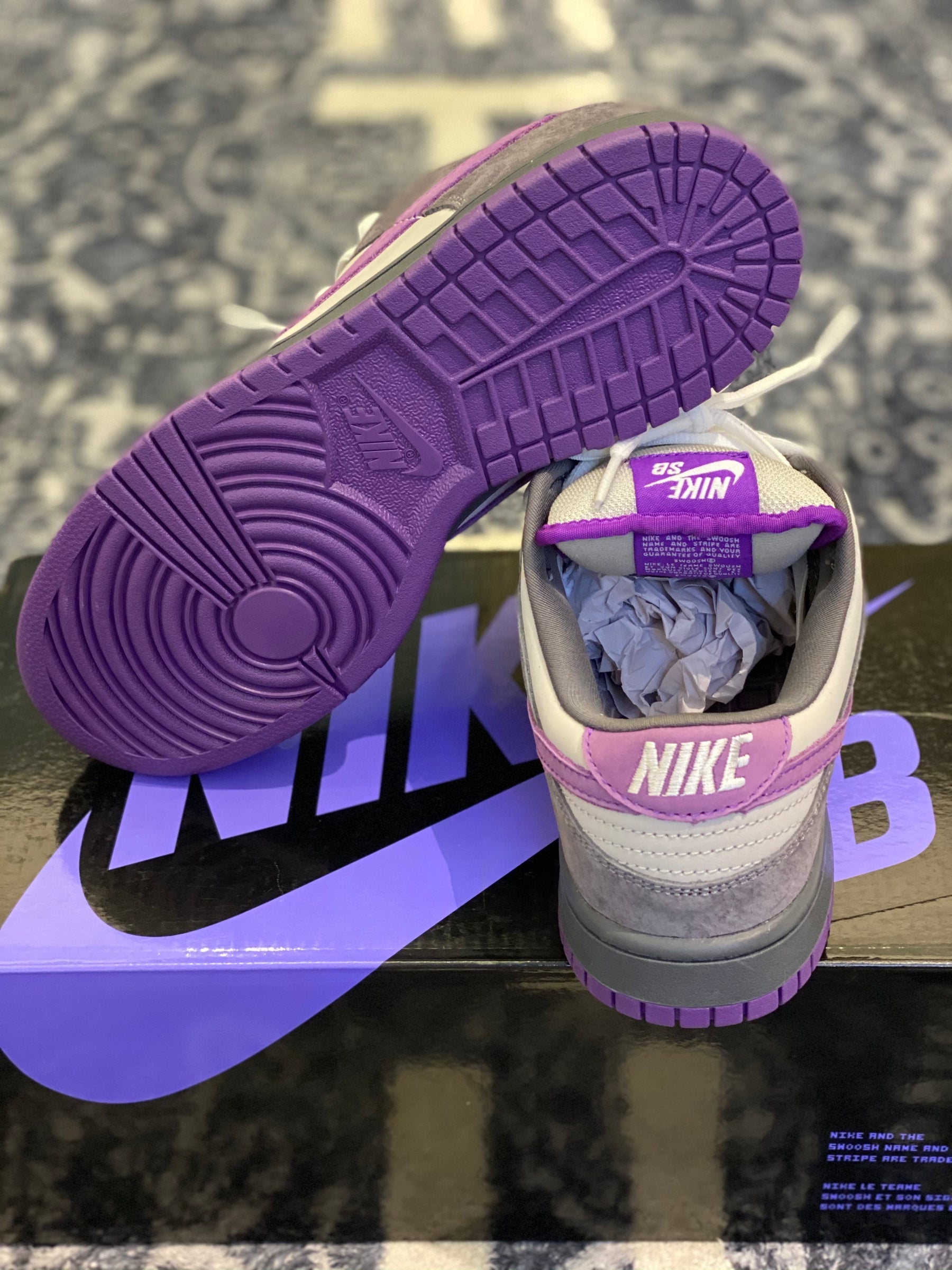 Nike Dunk SB Low Purple Pigeon