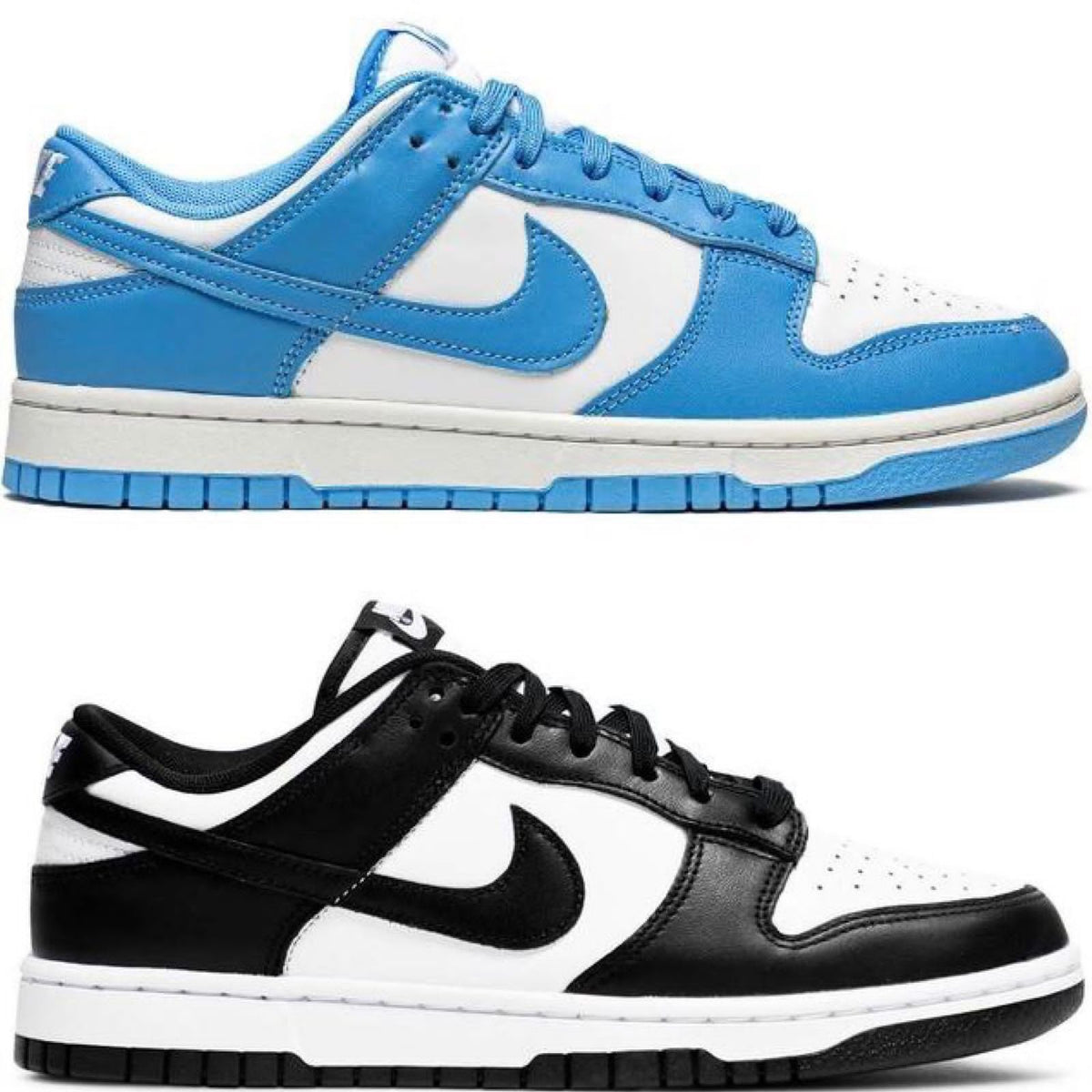 Dunk Low  Preto/Azul - Compre 1 Leve 2