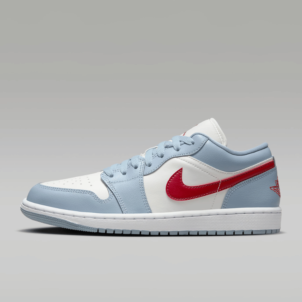 Nike Air Jordan 1 Low Blue Grey White Dune Red