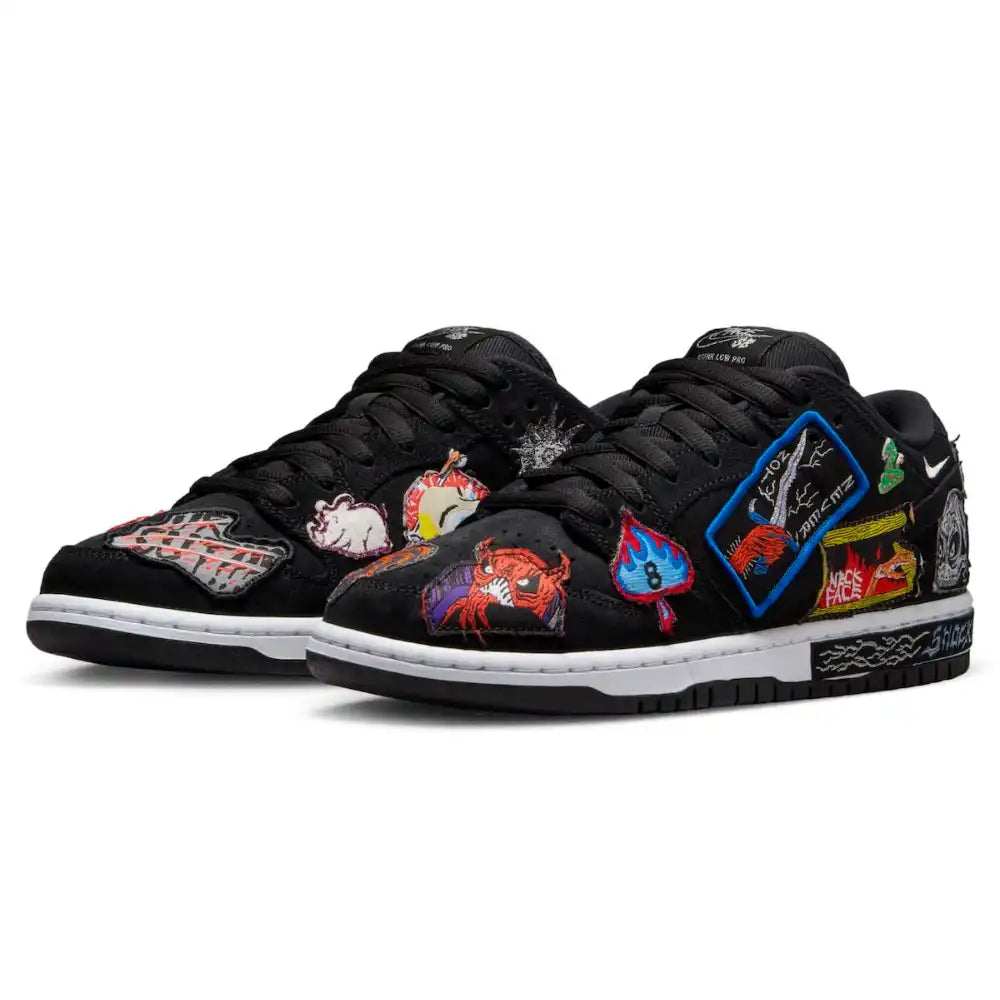 Neckface x Nike SB Dunk Low Pro Black