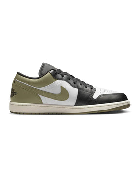 Jordan 1 Low GS "Black/Medium Olive"