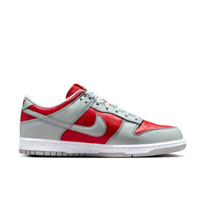 Tênis Dunk Low Varsity Red and Silver