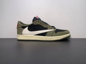 Travis Scott x Air Jordan 1 Low OG SP 'Black Olive'