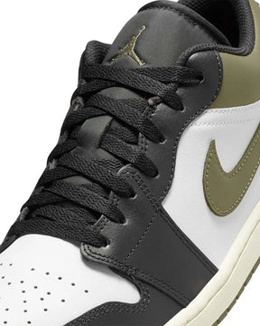 Jordan 1 Low GS "Black/Medium Olive"