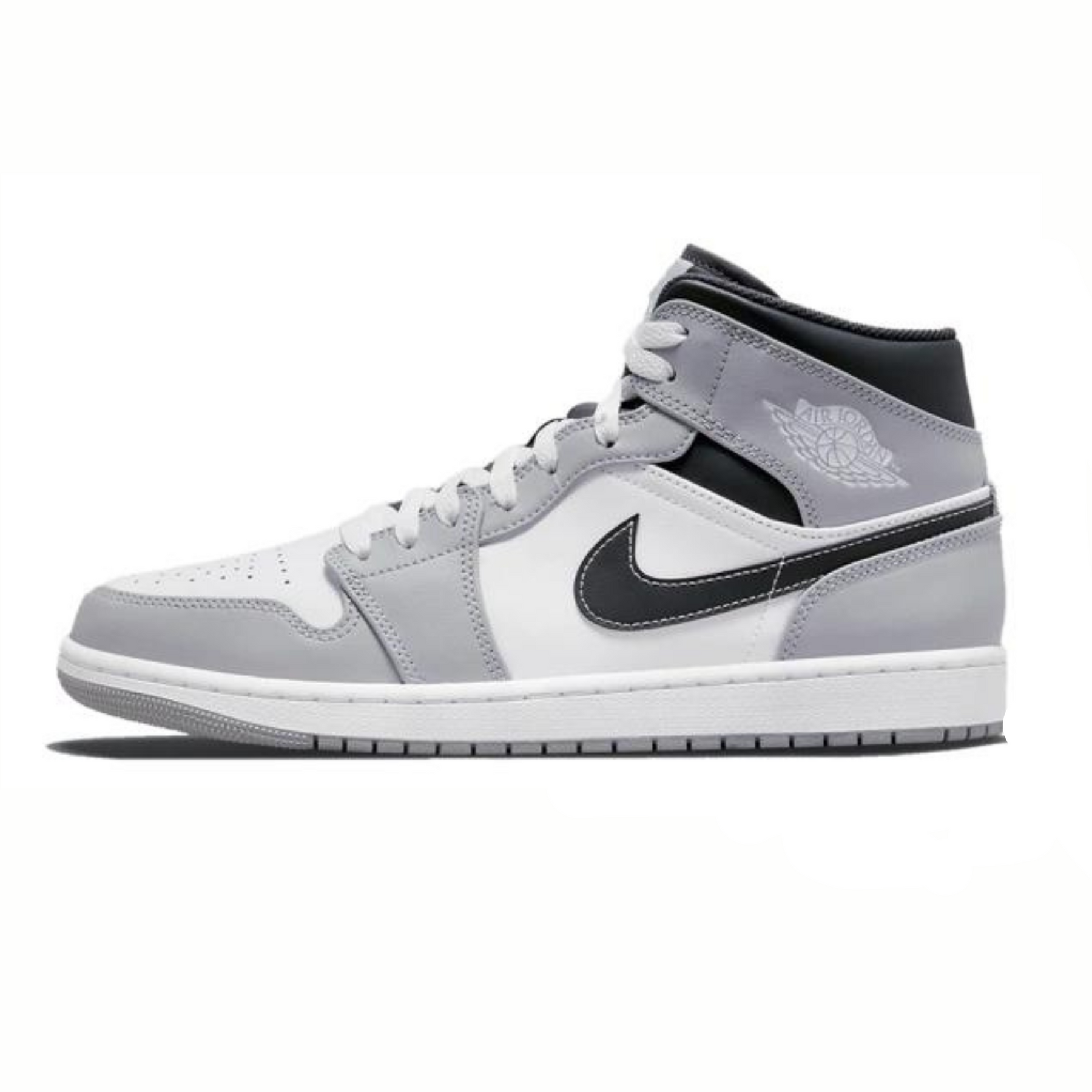 Nike Air Jordan 1 Mid Light Smoke Grey Anthracite