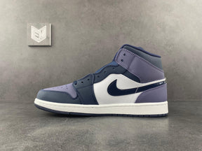 Nike Air Jordan 1 Mid Obsidian Sanded Purple