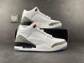 Nike Air Jordan 3 Retro Free Throw Line White Cement