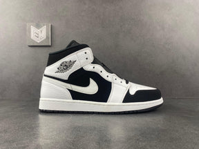 Nike Air Jordan 1 Mid White Black