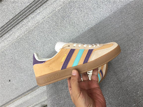 Adidas Gazelle Indoor Glow Laranja Sombra Violeta