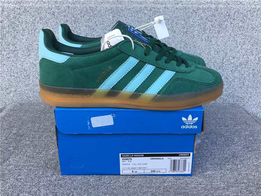 Adidas Gazelle Collegiate Green Hazy Sky