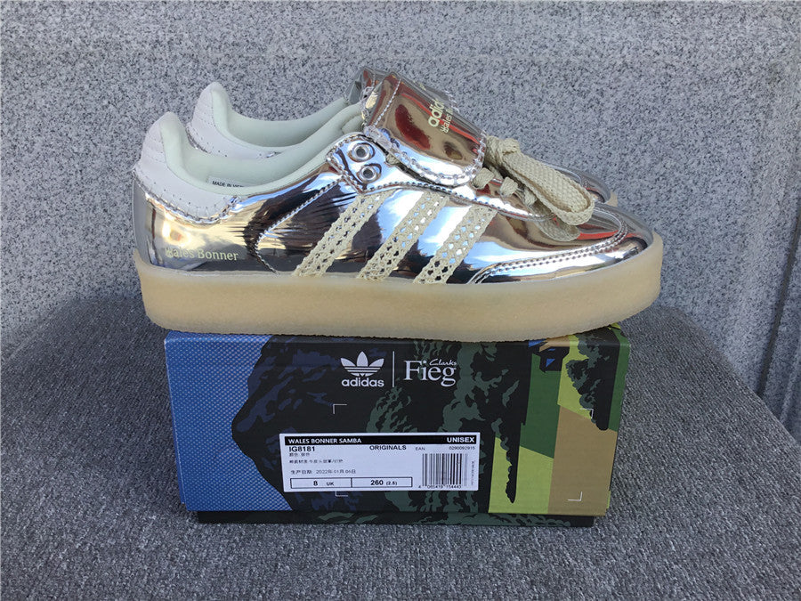 Adidas Samba x Wales Bonner Silver