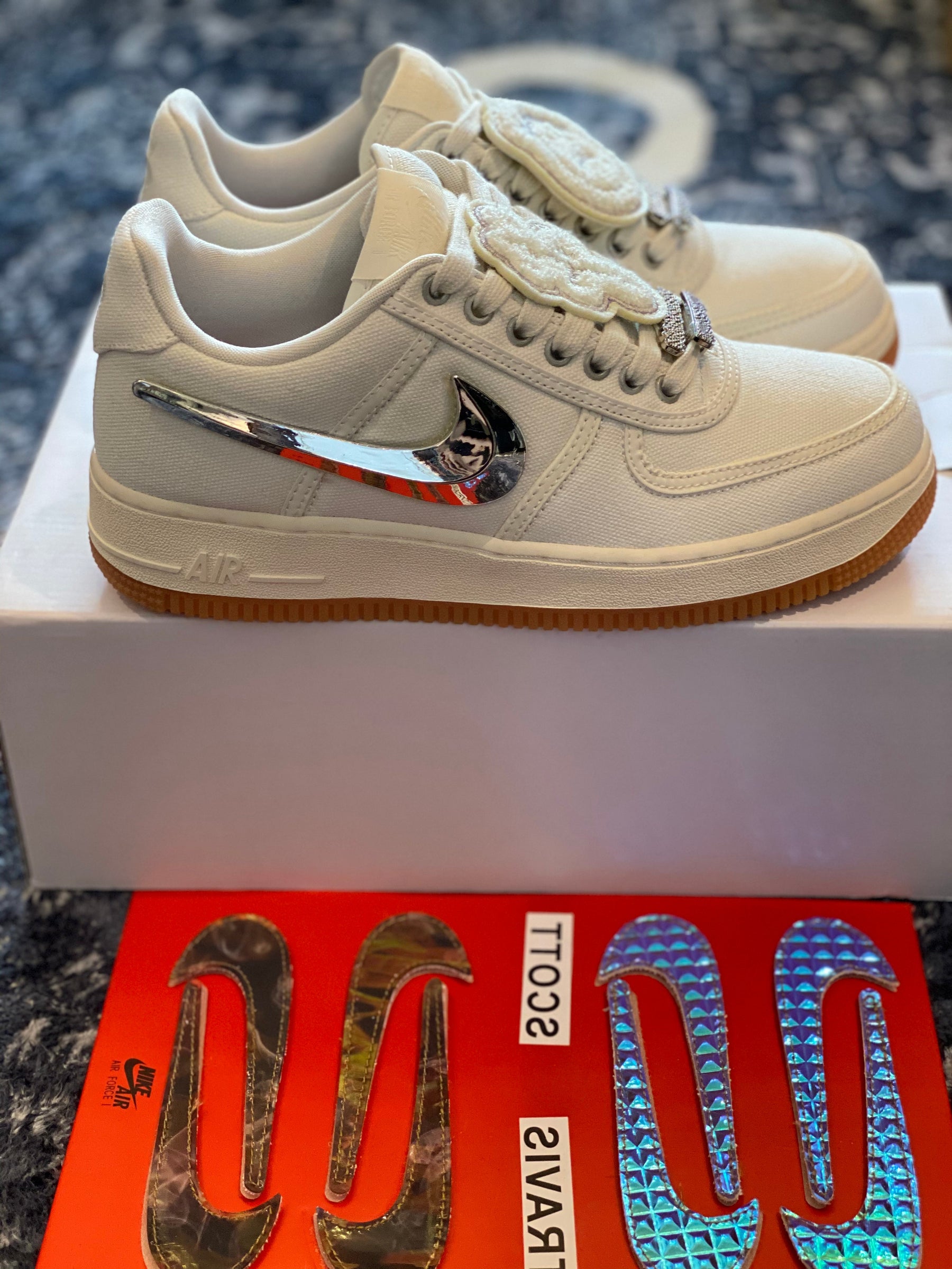 Travis Scott x Nike Air Force 1 Sail