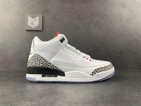 Nike Air Jordan 3 Retro Free Throw Line White Cement