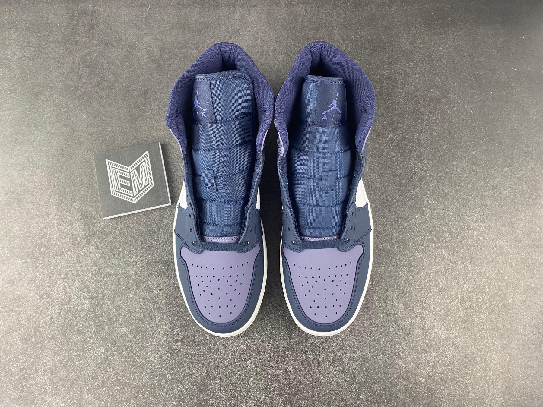 Nike Air Jordan 1 Mid Obsidian Sanded Purple