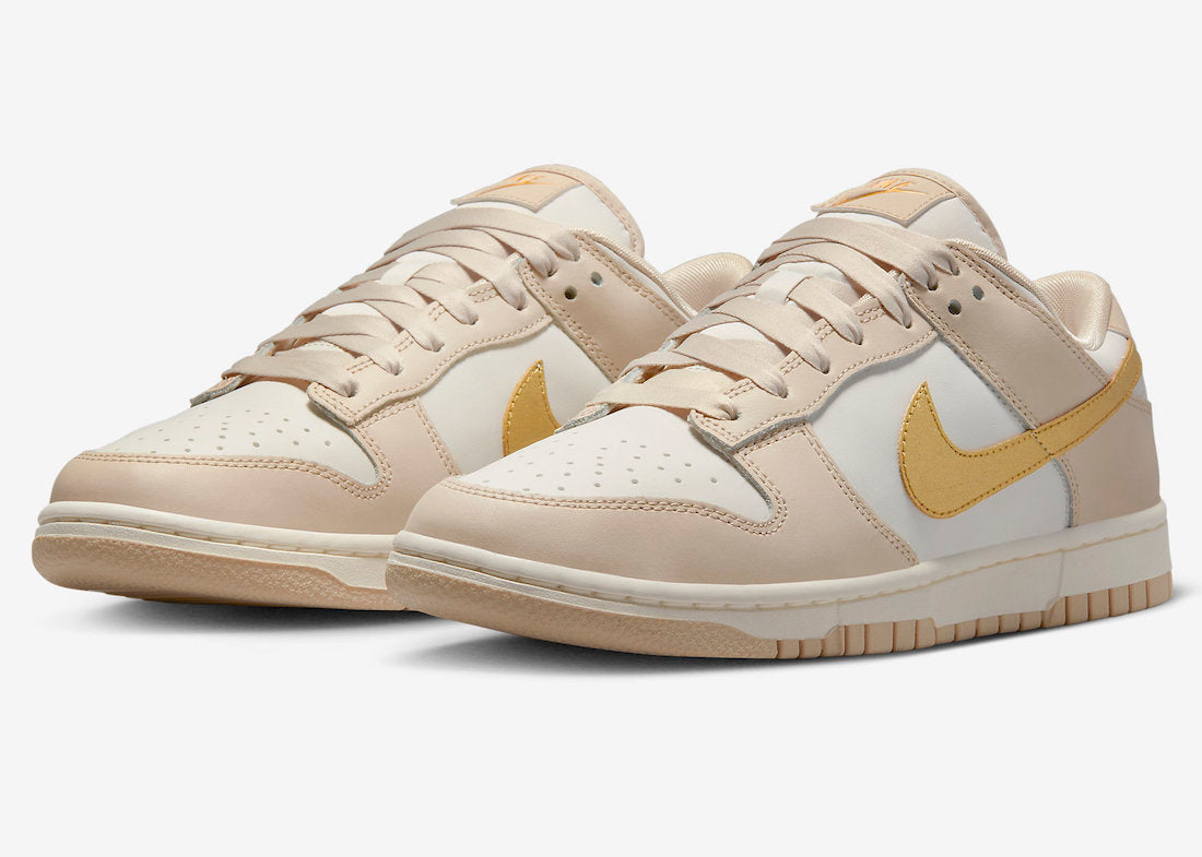 Nike Dunk Low Phantom Metallic Gold