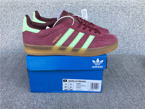 Adidas Gazelle Indoor 'Shadow Red Semi Verde