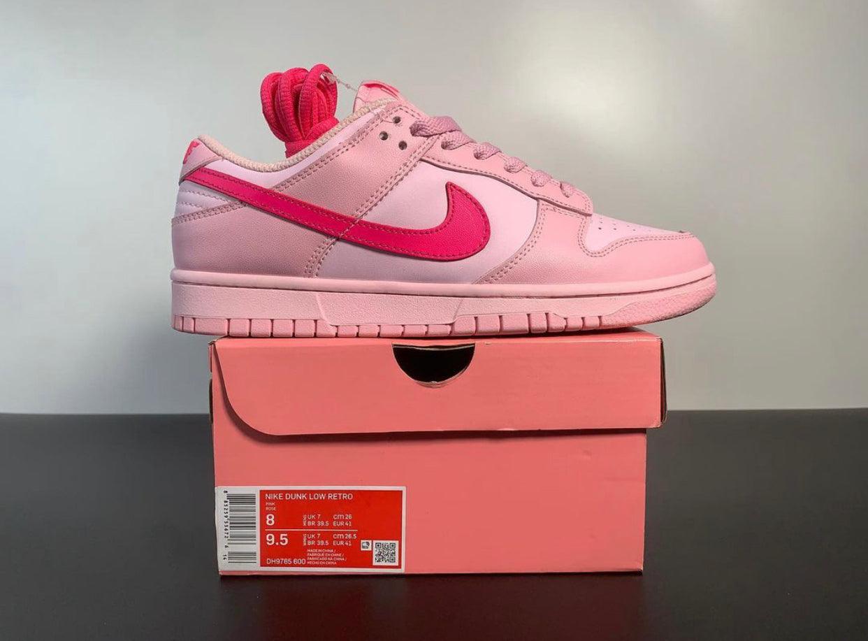 Nike Dunk Low GS Triple Pink