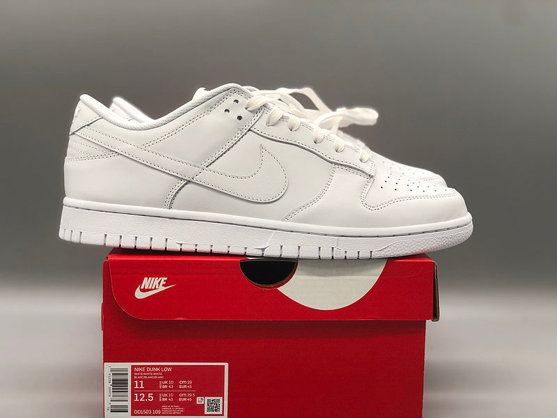 Nike Dunk Low “Triple White”